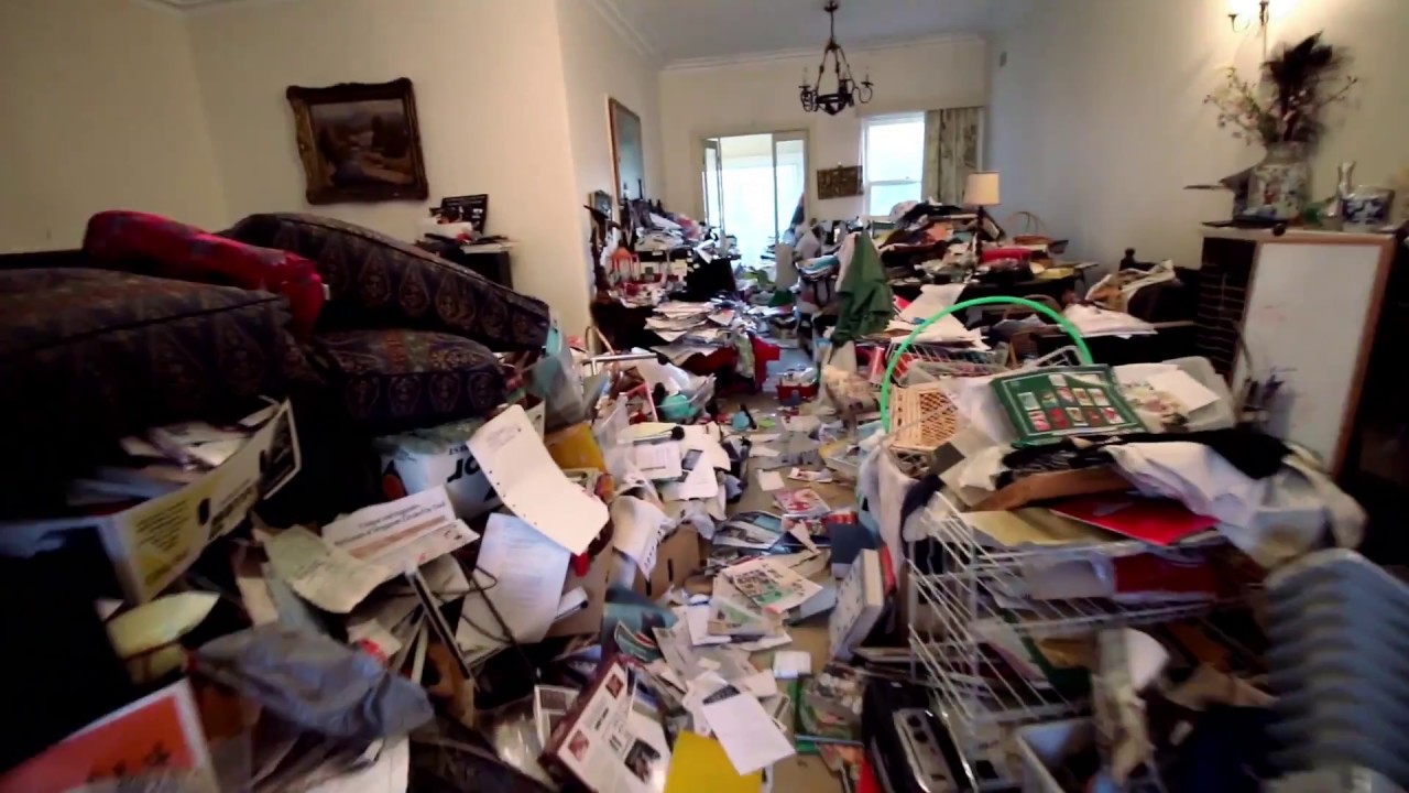 hoarder bedroom