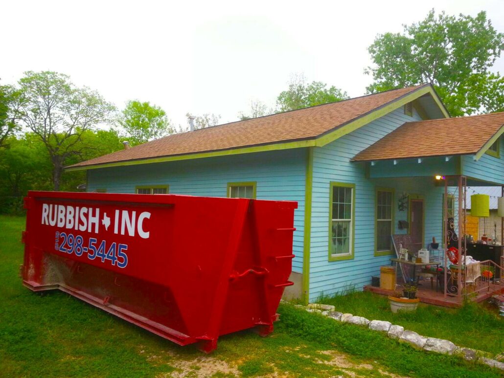 a 30 yard dumpster in Georgetown Tx