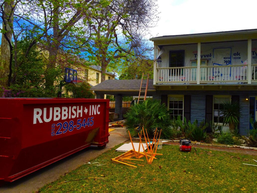 a 30 yard dumpster rental in Round Rock